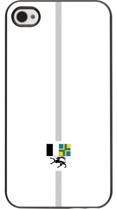 Coque iPhone 4/4s - Canton GR blanc