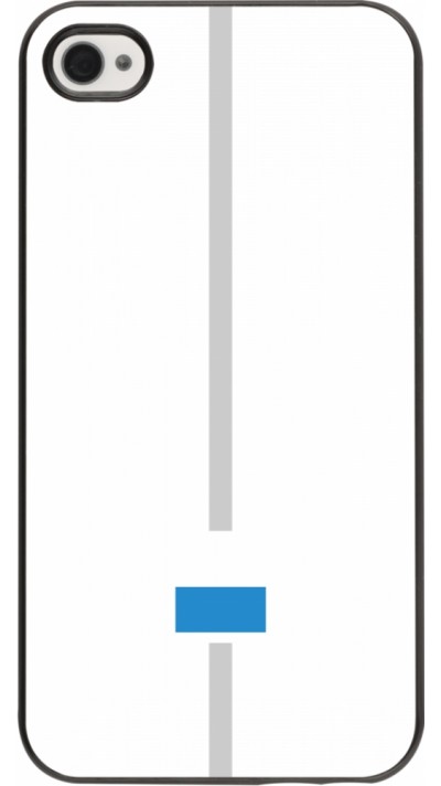 Coque iPhone 4/4s - Canton LU blanc