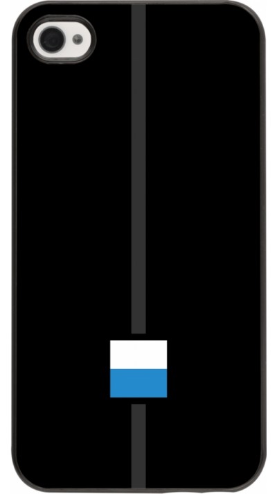 Coque iPhone 4/4s - Canton LU noir