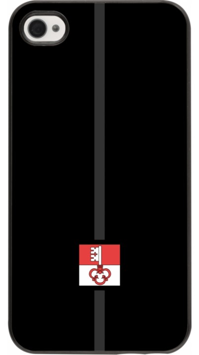Coque iPhone 4/4s - Canton OW noir