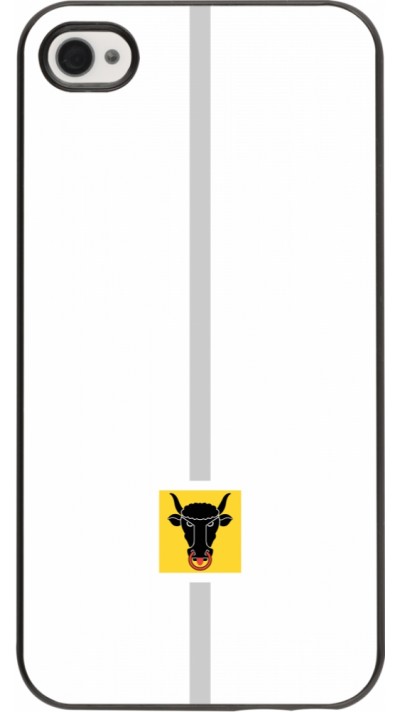 Coque iPhone 4/4s - Canton UR blanc