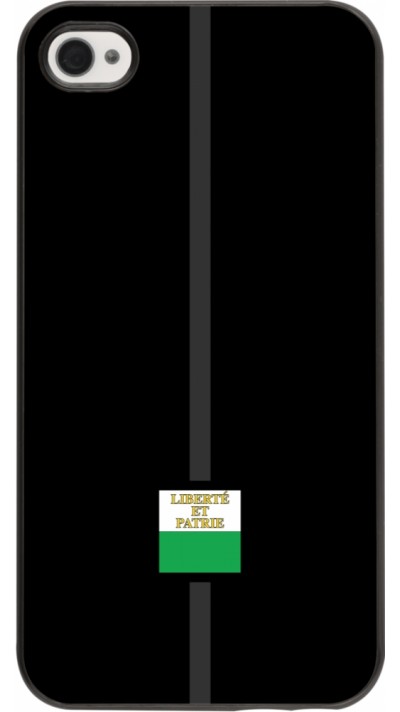 Coque iPhone 4/4s - Canton VD noir