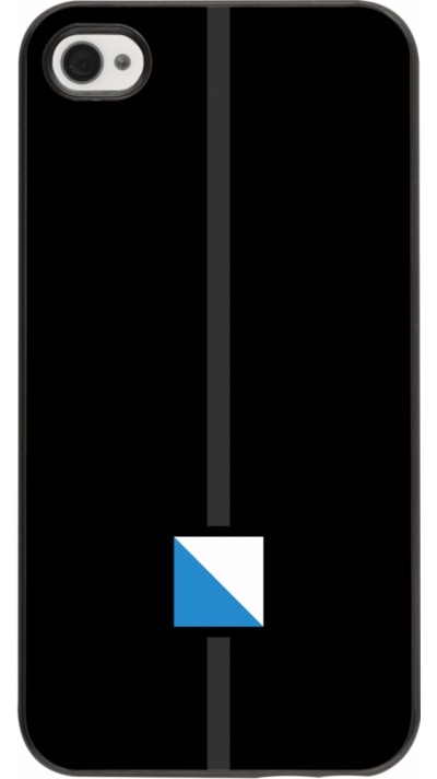 Coque iPhone 4/4s - Canton ZH noir