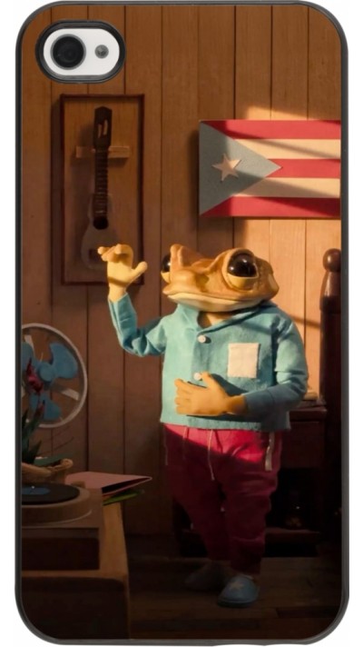 Coque iPhone 4/4s - Dancing frog DTMF