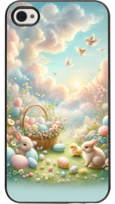Coque iPhone 4/4s - Easter 2025 Pastel Pâques