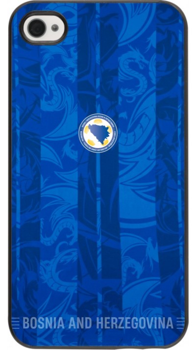 Coque iPhone 4/4s - Maillot de football Bosnie-Herzégovine 2026 personnalisable