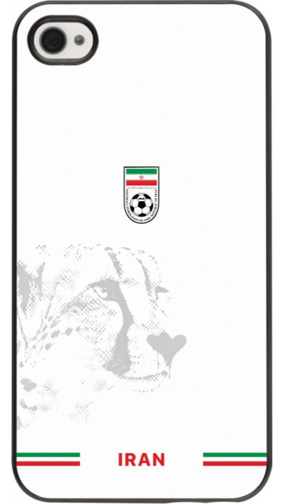 Coque iPhone 4/4s - Maillot de football Iran 2026 personnalisable