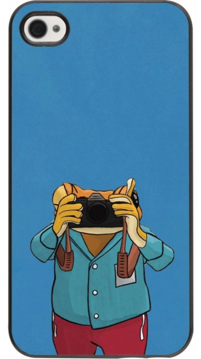 Coque iPhone 4/4s - Frog with camera DTMF