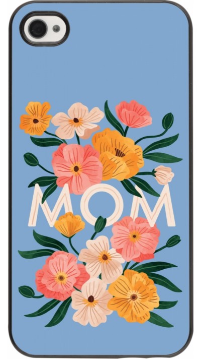Coque iPhone 4/4s - Mom 2026 Flowers
