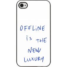 iPhone 4/4s Case Hülle - Offline is the new luxury