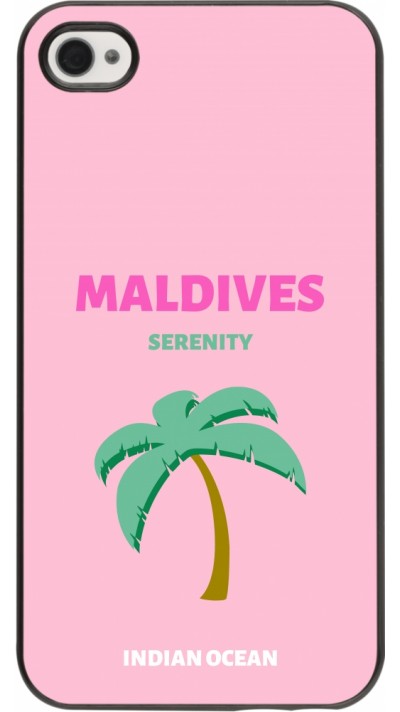 iPhone 4/4s Case Hülle - Pop Summer Destination Maldives