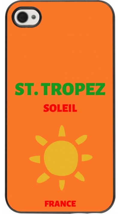 iPhone 4/4s Case Hülle - Pop Summer Destination St-Tropez
