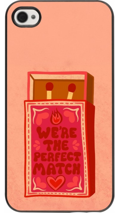 Coque iPhone 4/4s - Saint Valentines Day 26 Perfect Match