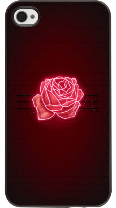 iPhone 4/4s Case Hülle - Spring 23 neon rose