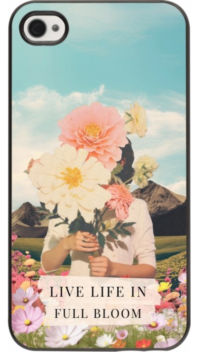 Coque iPhone 4/4s - Live life in full moon Spring 2026