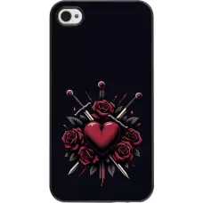 Coque iPhone 4/4s - Valentine 2024 gothic love