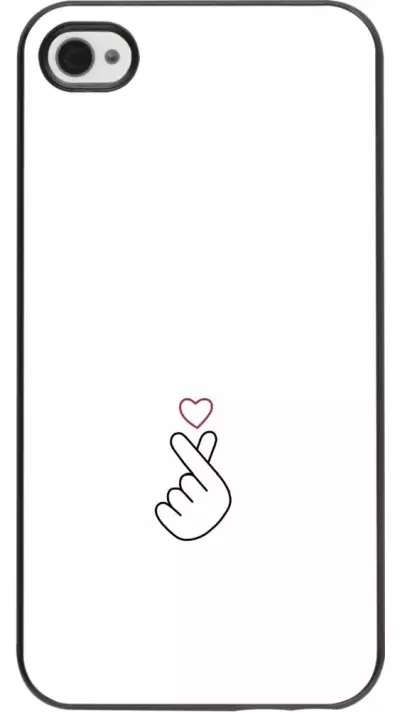 Coque iPhone 4/4s - Valentine 2024 heart by Millennials