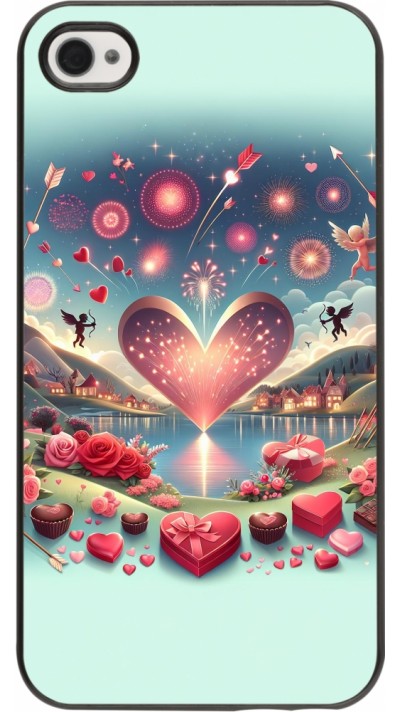Coque iPhone 4/4s - Valentine 2025 Chic