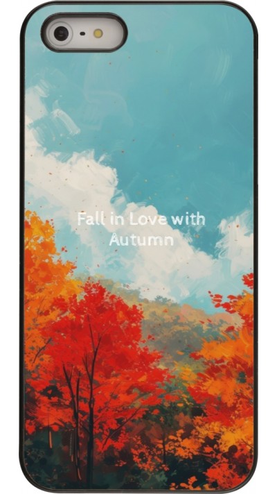 Coque iPhone 5/5s / SE (2016) - Autumn 25 Fall in love