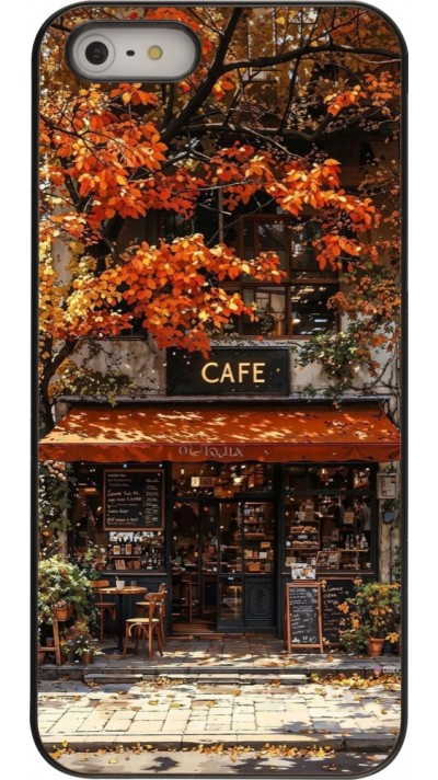 Coque iPhone 5/5s / SE (2016) - Autumn 25 Coffee shop