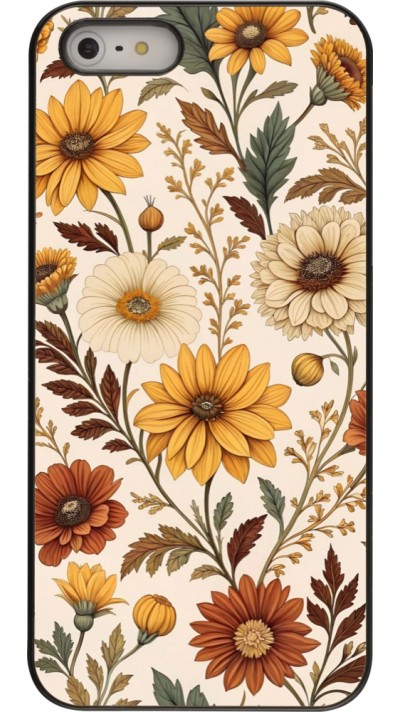 Coque iPhone 5/5s / SE (2016) - Autumn 25 Flower pattern