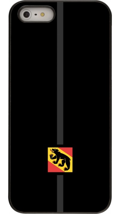 Coque iPhone 5/5s / SE (2016) - Canton BE noir