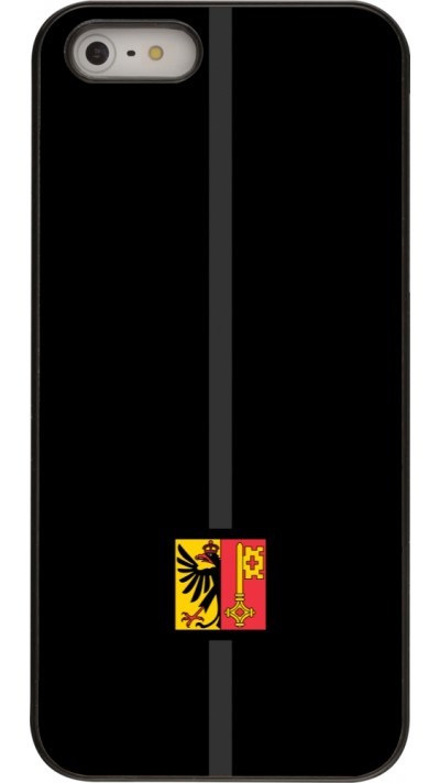 Coque iPhone 5/5s / SE (2016) - Canton GE noir