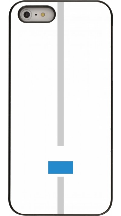 Coque iPhone 5/5s / SE (2016) - Canton LU blanc