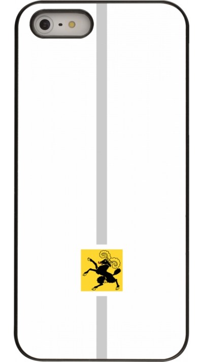 Coque iPhone 5/5s / SE (2016) - Canton SH blanc