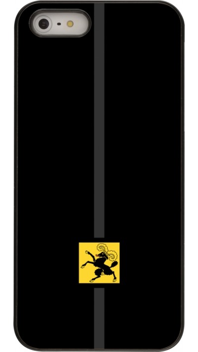 Coque iPhone 5/5s / SE (2016) - Canton SH noir