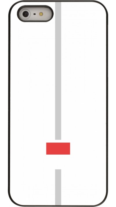 Coque iPhone 5/5s / SE (2016) - Canton SO blanc