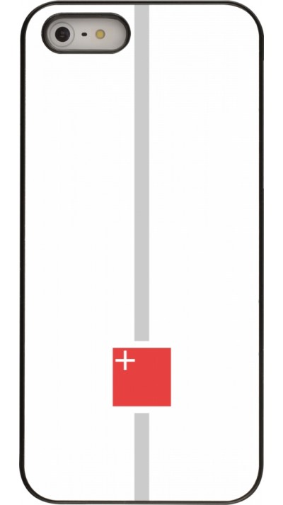 Coque iPhone 5/5s / SE (2016) - Canton SZ blanc