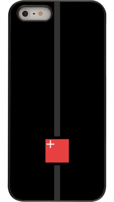 Coque iPhone 5/5s / SE (2016) - Canton SZ noir