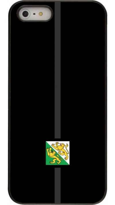 Coque iPhone 5/5s / SE (2016) - Canton TG noir