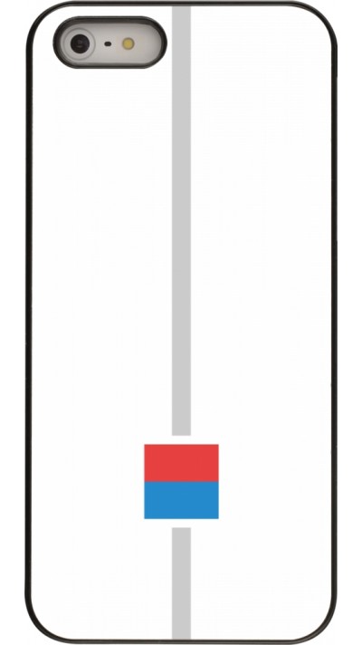 Coque iPhone 5/5s / SE (2016) - Canton TI blanc