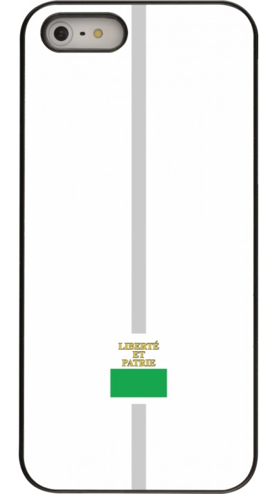 Coque iPhone 5/5s / SE (2016) - Canton VD blanc