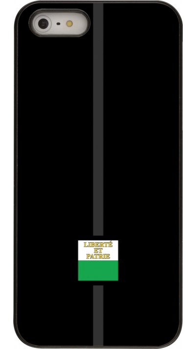 Coque iPhone 5/5s / SE (2016) - Canton VD noir