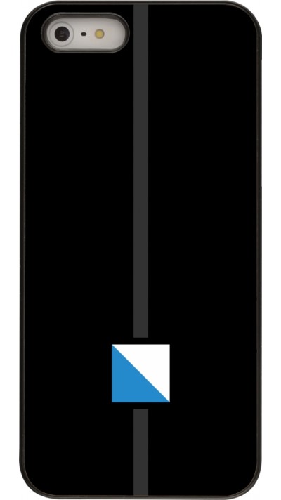 Coque iPhone 5/5s / SE (2016) - Canton ZH noir