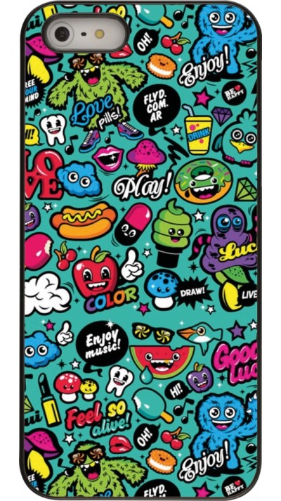Coque iPhone 5/5s / SE (2016) - Cartoons old school