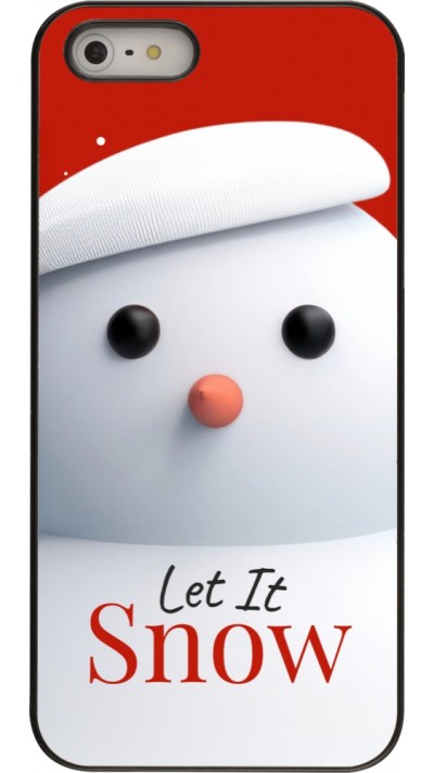 iPhone 5/5s / SE (2016) Case Hülle - Christmas 25 Xmas Snowman
