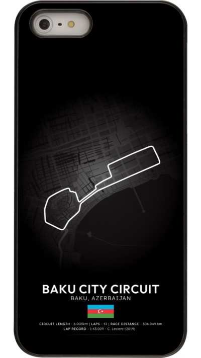 iPhone 5/5s / SE (2016) Case Hülle - F1 Track 2025 Azerbaijan
