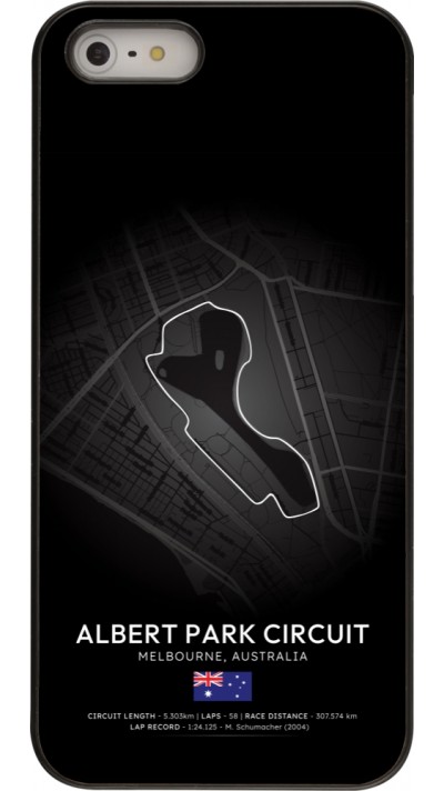 iPhone 5/5s / SE (2016) Case Hülle - F1 Track 2025 Melbourne