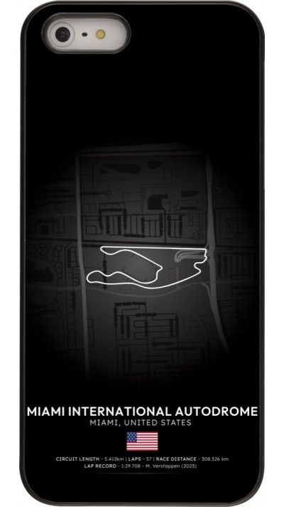 iPhone 5/5s / SE (2016) Case Hülle - F1 Track 2025 Miami