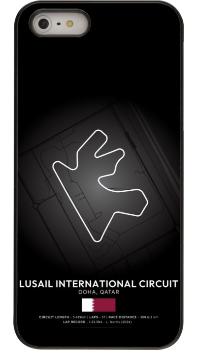 iPhone 5/5s / SE (2016) Case Hülle - F1 Track 2025 Qatar