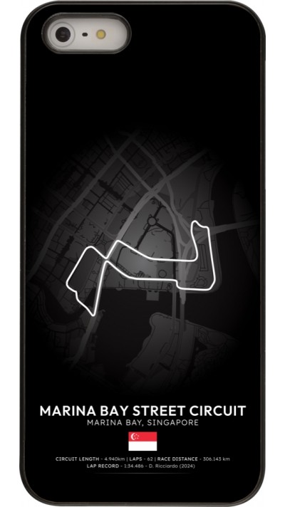 iPhone 5/5s / SE (2016) Case Hülle - F1 Track 2025 Singapore