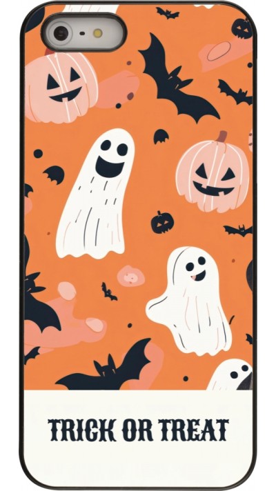 iPhone 5/5s / SE (2016) Case Hülle - Halloween 2025 Trick treat iPhone 5/5s / SE (2016) Case Hülle - Halloween 2025 Trick treat