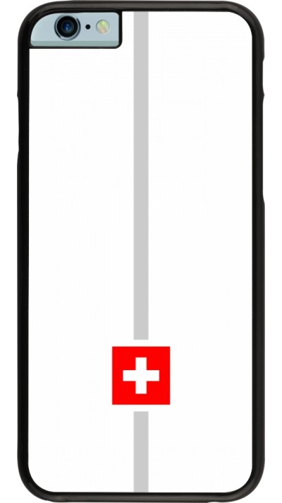 Coque iPhone 6/6s - Canton CH blanc