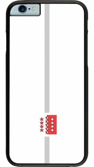 Coque iPhone 6/6s - Canton VS blanc