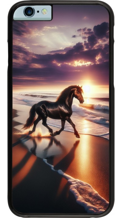Coque iPhone 6/6s - Cheval majestueux plage