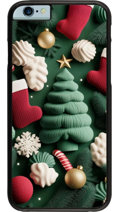 iPhone 6/6s Case Hülle - Christmas 25 Christmas textiles